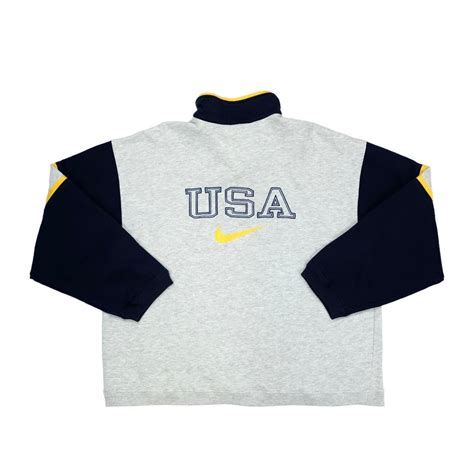Nike Jumper Vintage 90s Nike Jumper Embroidered Depop