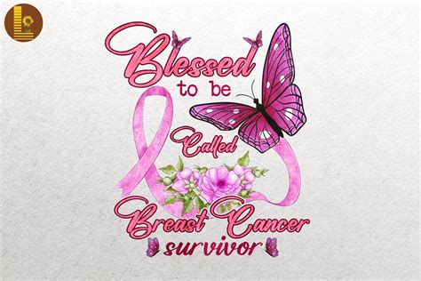 Breast Cancer Survivor Pink Ribbon Graphic By Lewlew Creative Fabrica