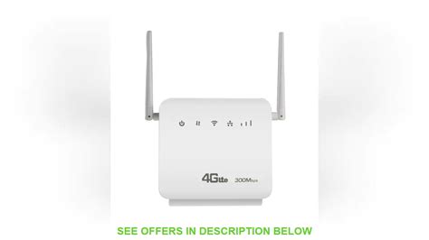 Best Promo Unlocked 300Mbps Wifi Routers 4G LTE CPE Mobile Router With