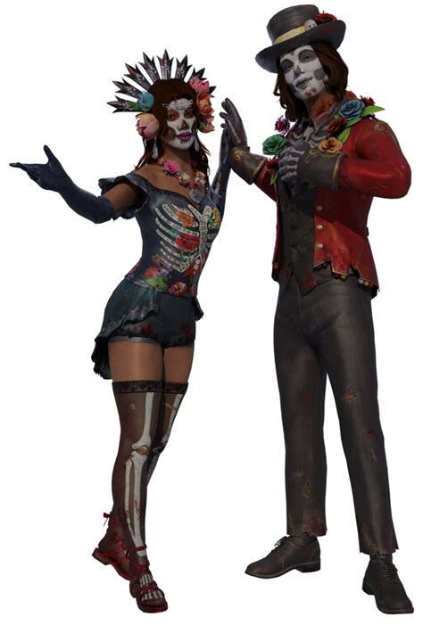Dbd Fbx Renato An Thalita Day Of The Dead Dl By N1ghtingalez On