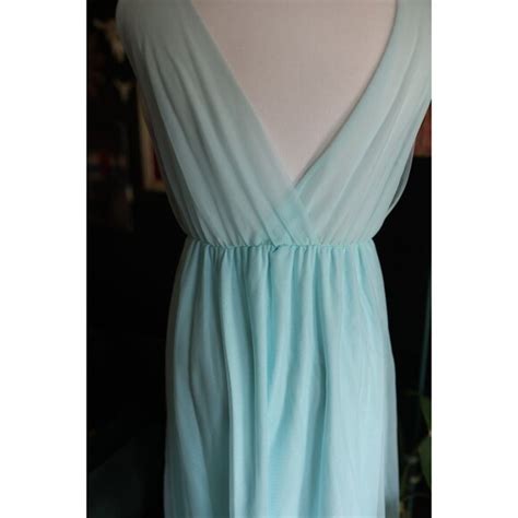 Sears Intimates Sleepwear Vintage Sears Marabou Night Gown And Robe Set Lingerie Nylon Pin