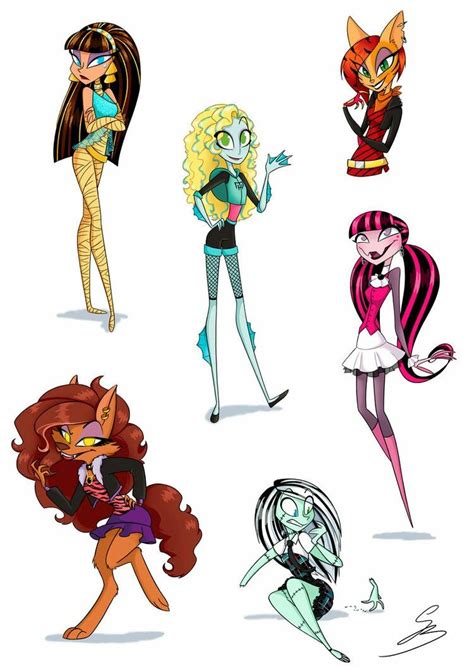Crossover.Vivziepop and Monster High | Fan | Школа монстров, Идеи для ...