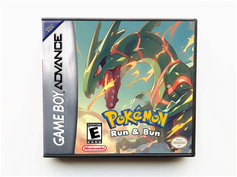 Pokemon Emerald Run and Bun (Gameboy Advance GBA) Custom Fan made Hack