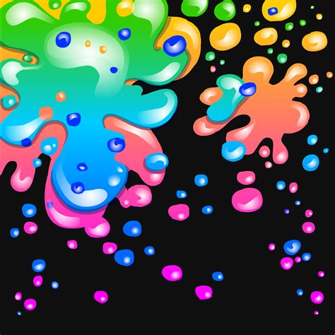 photo paint splatter background abstract random isolated