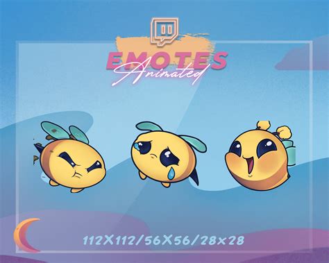 Animated Bee Emote Pack League Of Legends Angry Bee Sad Beeemote