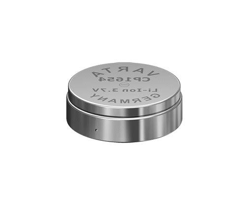 Аккумулятор дисковый Varta CP1654 (63165), 3.7V, 120mAh, Li-Ion (ID ...