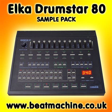 Stream Elka Drumstar 80 Drum Machine Sample Pack by Beat Machine Drum ...