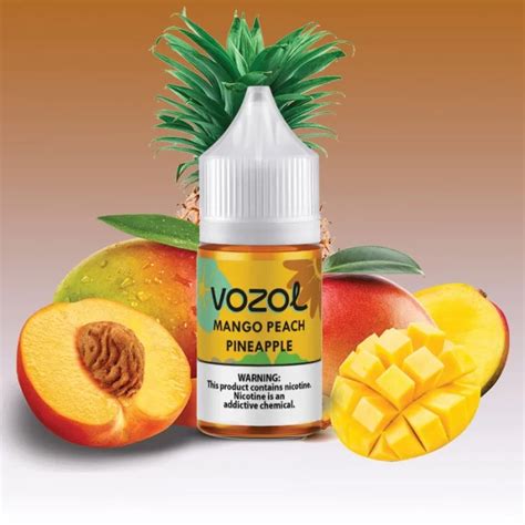 Vozol Bar Mango Peach Pineapple Ml Salt Likit Fiyat Ve Zellikleri