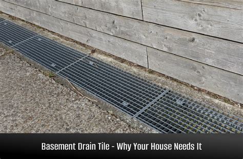 Basement Drain Tile Why Your House Needs It