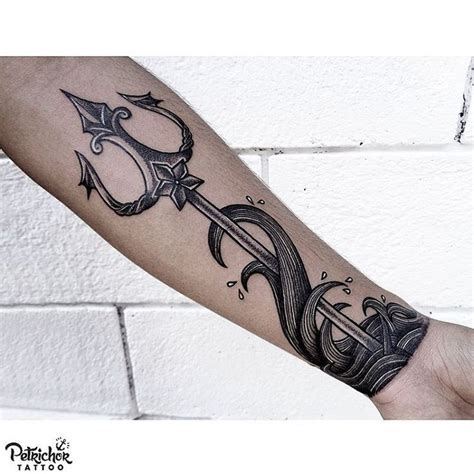 Image Result For Poseidon Sketch Posseidon Tattoo Tattoos 3d Hand