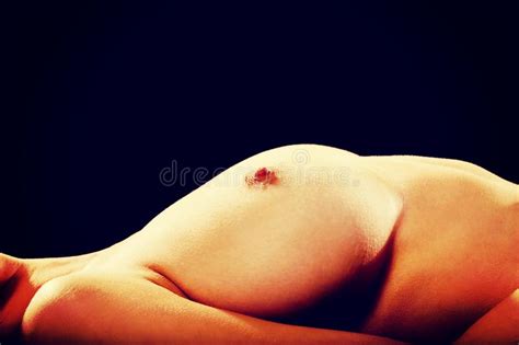 Beautiful Woman Showing Her Naked Breast Stock Photo Image Of Female Naked