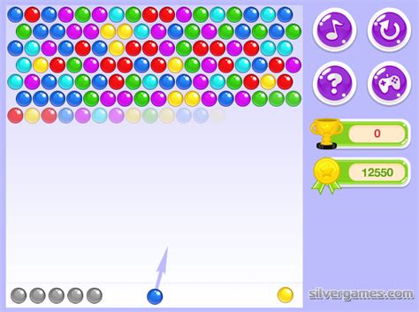 Bubble Shooter Classic Igrajte Na Spletu Na Silvergames 🕹️