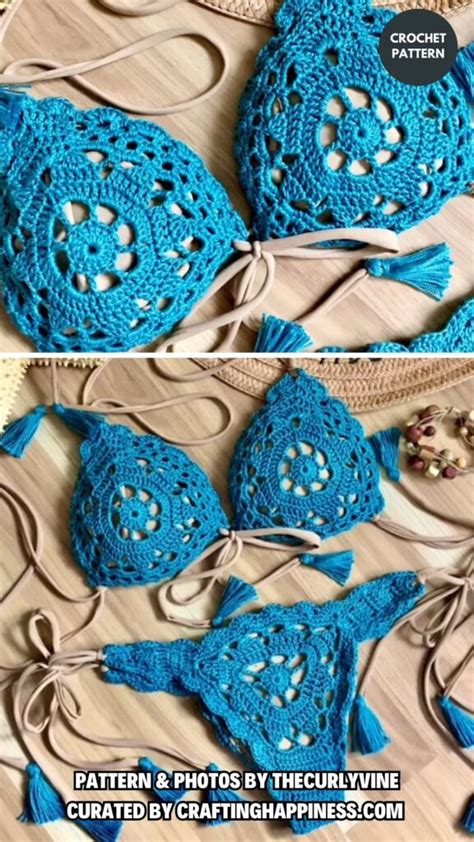 6 Crochet Bikini Set Patterns For The Summer Holiday Crafting Happiness