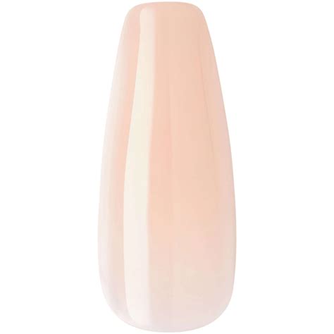 KISS Bare But Better Nude Fake Nails In Nude Drama Chip Proof