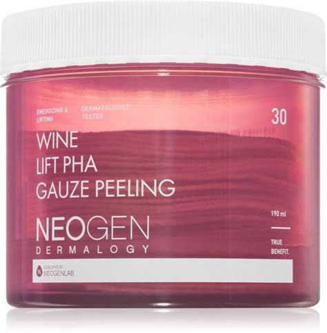 Neogen Dermalogy Clean Beauty Gauze Peeling Wine Lift PHA Dischetti