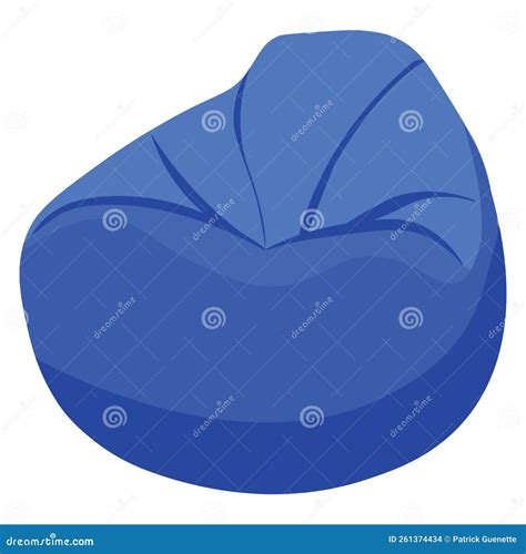 Bean Bag Icon Stock Vector Illustration Of Single 261374434