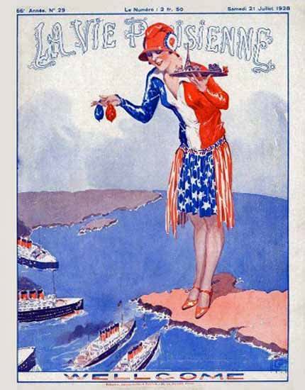 La Vie Parisienne 1928 Wellcome Sex Appeal Mad Men Art Vintage Ad Art Collection