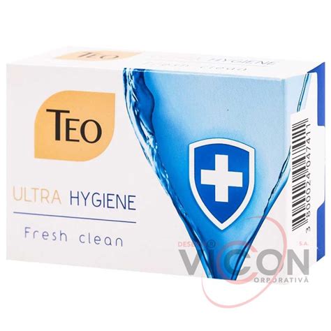 Мыло туалетное TEO ULTRA HYGIENE Fresh Clean 90 г.