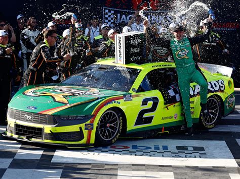 Austin Cindric 2025 - #2 Menards / Quaker State (Talladega Raced Win