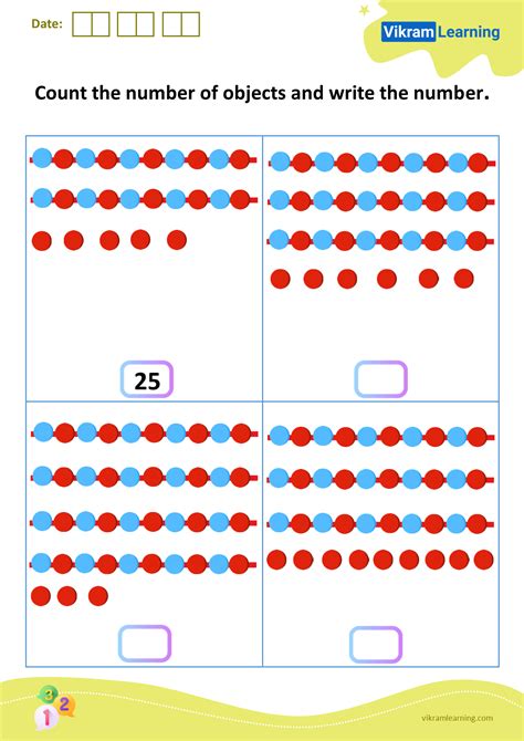 Download Counting Up To 50 Worksheets For Free