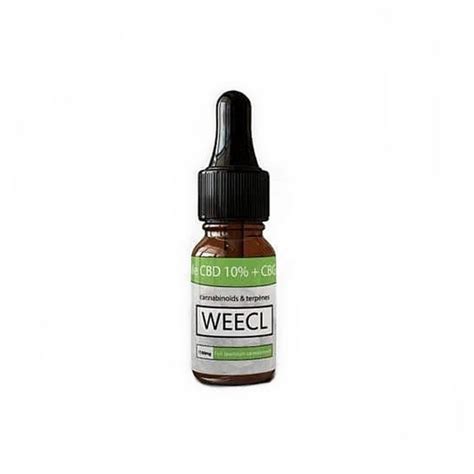 Huile De Tournesol CBD 20 CBG 1 10 Ml Spectre Complet Weecl Fleur