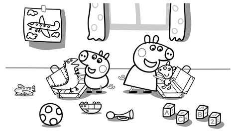 Coloriages Peppa Pig Imprimer Dessin Sur Wonder Day