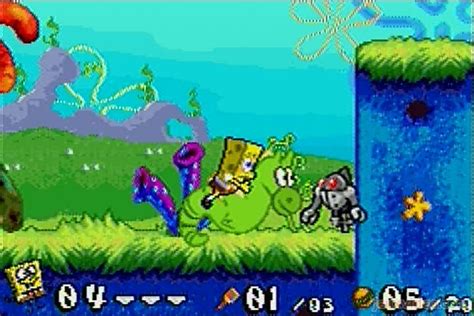 Gameplay Bob l Eponge Bataille pour Bikini Bottom Une éponge héroïque jeuxvideo