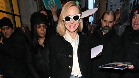 Naomi Watts Cuts A Chic Figure In Jacket And Jeans In Nyc As She