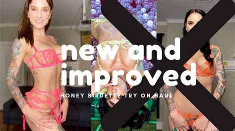 Honey Birdette Lingerie Try On Haul Nudity Sexually And Explicit Video On Youtube