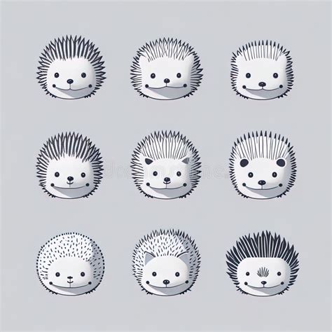 Kawaii Creatures Logo Collection One Stroke Minimalist Designs
