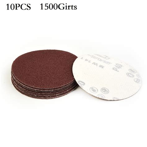 10Pcs 4Inch 100Mm Sander Disc Sanding Pad 40 2000 Grit Polishing Pad