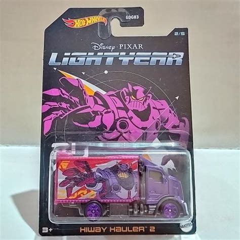 Jual Hot Wheels Hotwheels HIWAY HAULER 2 Disney Pixar LIGHTYEAR ZURG Ungu Kota Bogor