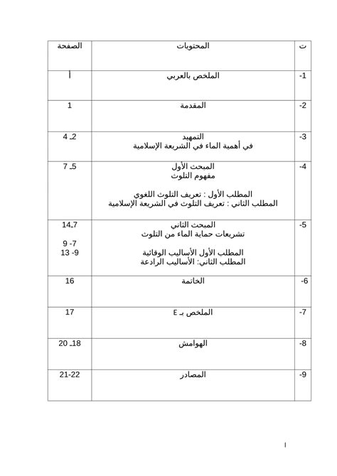 Pdf أساليب الشريعة الإسلامية في حماية الماء من التلوث