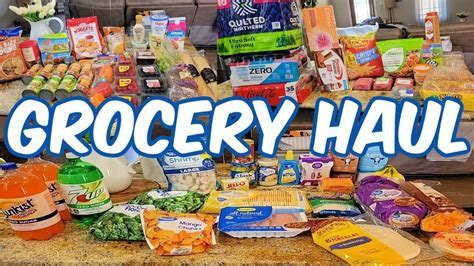 New Massive Grocery Haul Aldi Walmart And Sams Club Youtube