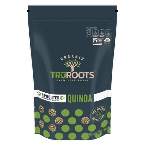 Truroots Sprouted Organic Quinoa 12oz Grocery Fast Delivery By App Or Online