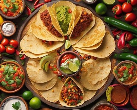 Premium Photo Mexican Cuisine Hot Sauce Sombrero Pepper Tabasco