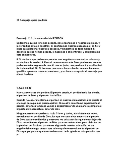 10 Bosquejos para Predicar en Prupos Familiares-Pastor José Méndez ...