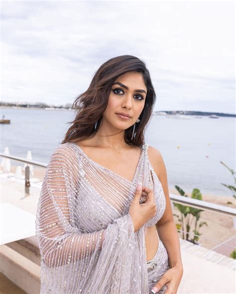 Mrunal Thakur Bold Photos Sita Poses Hot Showing Off Her Beauty In A