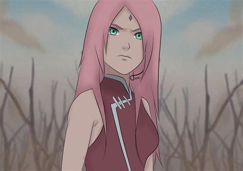 Adult Sakura With Long Hair Rnaruto