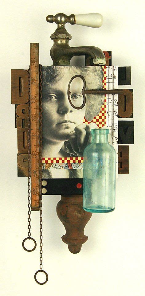 Assemblage Art Portfolio Assemblage Art Found Art Junk Art