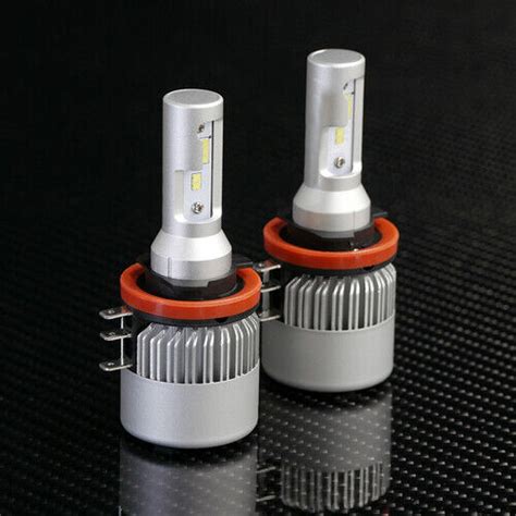 S V4 Led Bulbs Pair H11 H8 H9 9006 9145 9005 H7 9012 H1 H3 H1 880