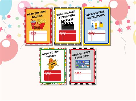 Printable Birthday T Card Book T Card Book Birthday T
