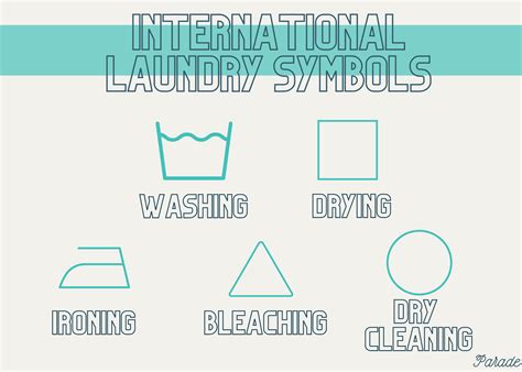 Laundry Symbols: A Complete Guide and Their Meaning - Parade