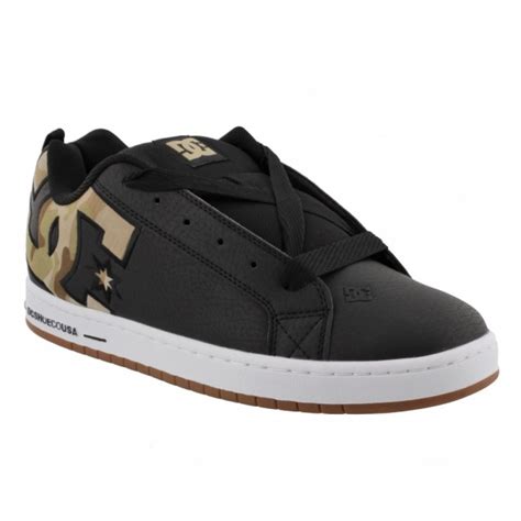 DC SHOES COURT GRAFFIK 001 BLACK - Bigfootshoes
