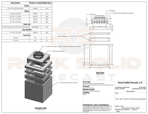 Rock Solid Precast Lp Quality Precast Products Type E Inlet