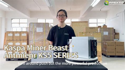 Bitmain Antminer KS5 Series Kaspa Miner Beast Introduction And Unboxing