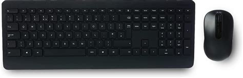 Microsoft Wireless Keyboard & Mouse, Desktop 900 Keyboard with USB for ...