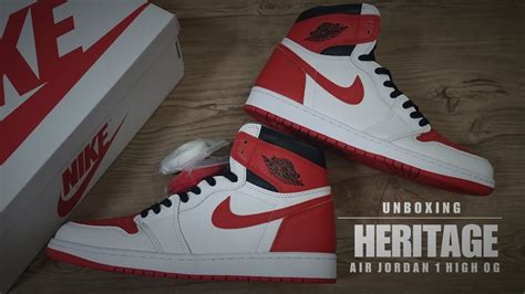 Unboxing Heritage 2022 Air Jordan 1 High Og Youtube