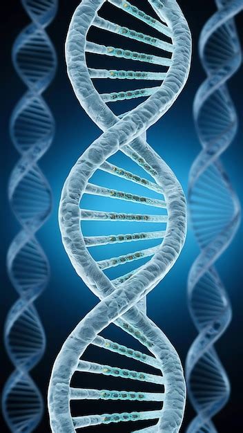 Código médico do conceito genético humano DNA espiral poligonal Scince