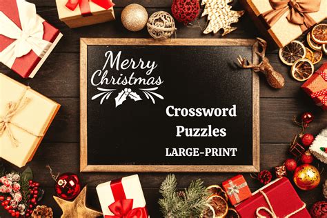 Christmas Crossword Puzzles Graphic By Joseph Varghese Creative Fabrica